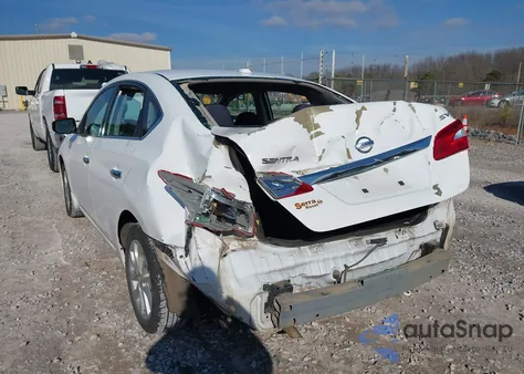 2018 Nissan Sentra Sv z USA, uszkodzony, nr VIN 3N1AB7AP0JL637836